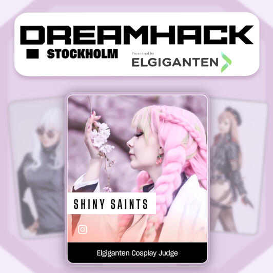 Worked for Elgiganten at the Elgiganten Cosplay booth and as a judge for the cosplay competition.